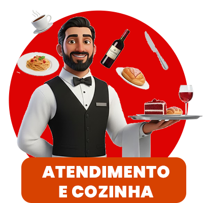 Atendimento e Cozinha